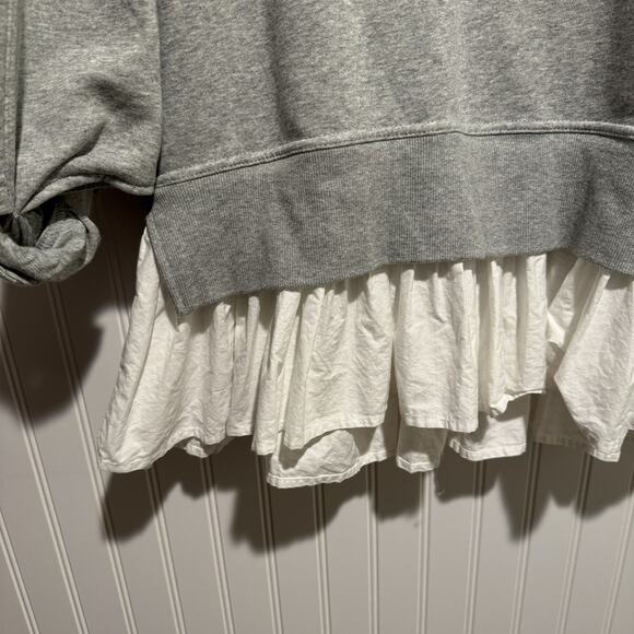 Anthropologie Maeve V Neck Twofer Knit Pullover Size Large - Picture 3 of 7